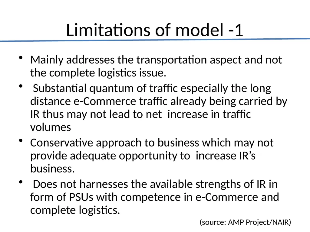 Indian Railways Parcel Business CEP B2C E-Commerce - slide 39 of 44