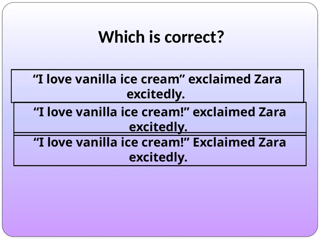 WALT: Distinguish between direct and reported - slide 19 of 22