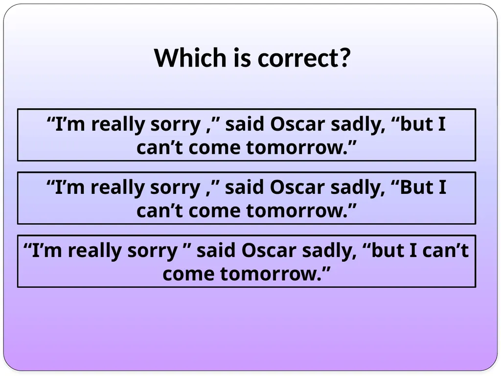 WALT: Distinguish between direct and reported - slide 21 of 22