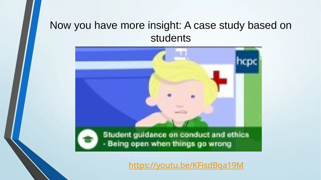 Being open and honest when things go wrong - slide 23 of 26