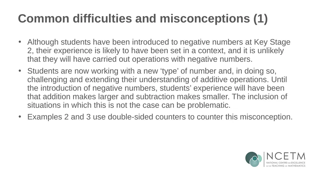 Additive structures for positive and negative - slide 12 of 37
