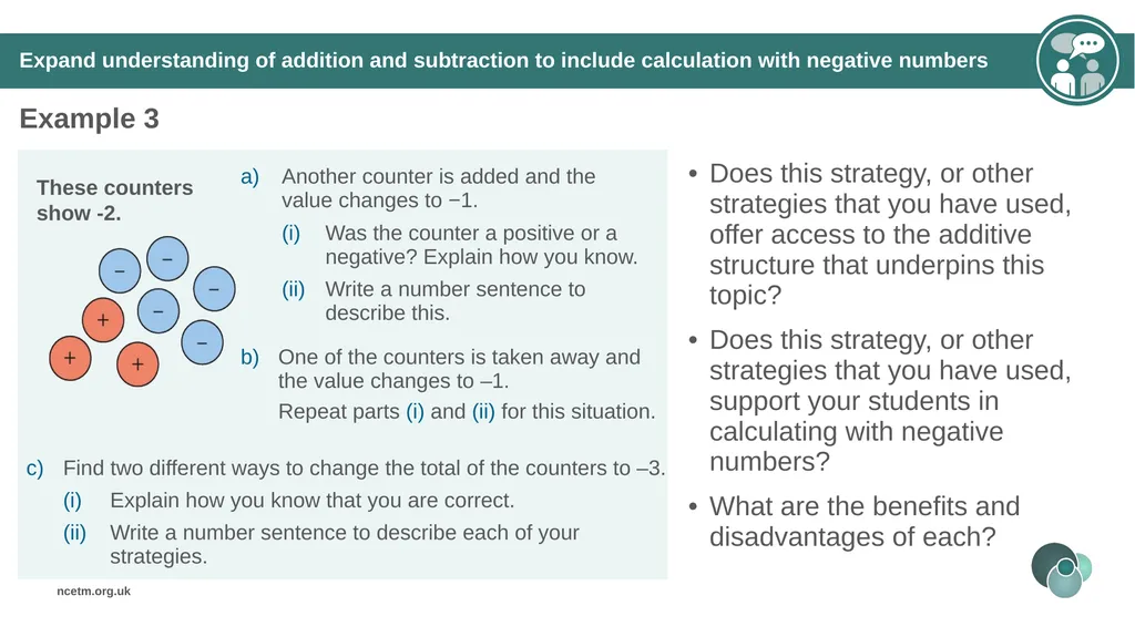 Additive structures for positive and negative - slide 21 of 37