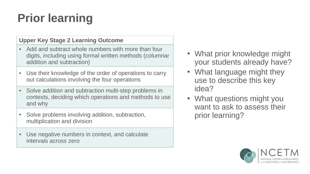 Additive structures for positive and negative - slide 8 of 37