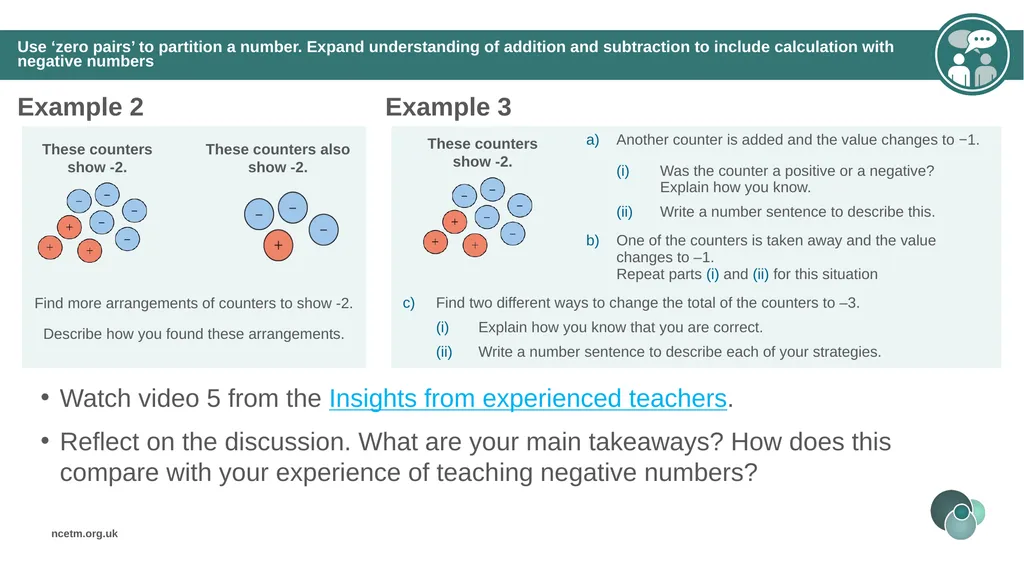 Additive structures for positive and negative - slide 22 of 37