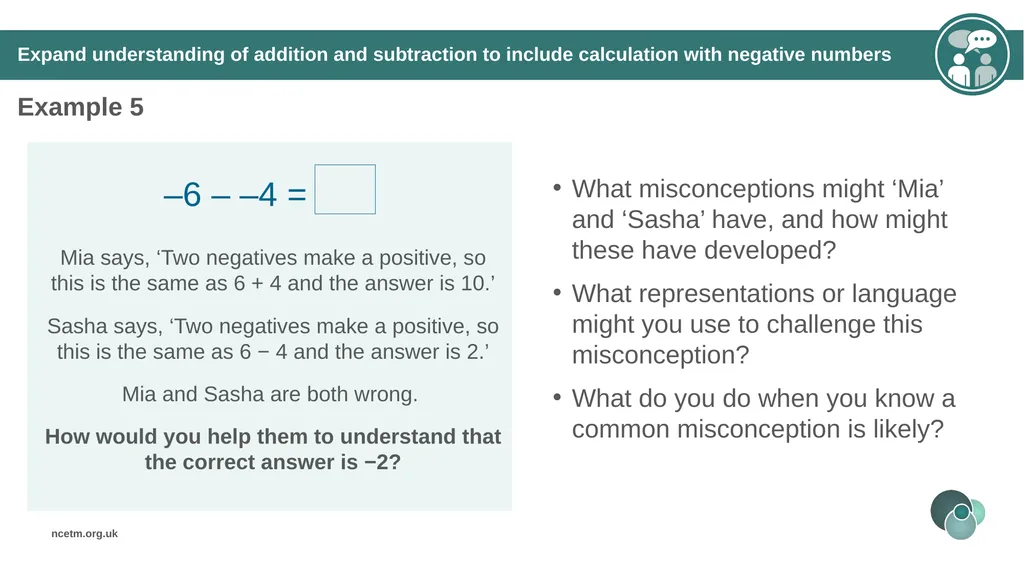 Additive structures for positive and negative - slide 26 of 37