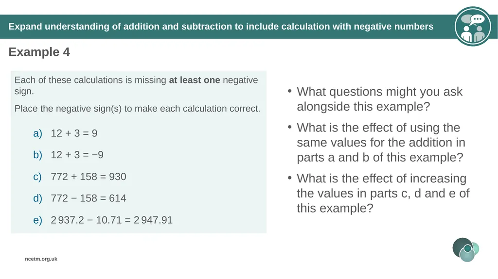 Additive structures for positive and negative - slide 24 of 37
