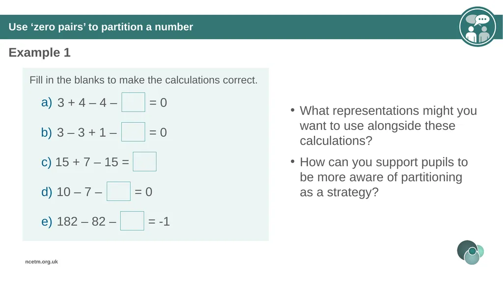 Additive structures for positive and negative - slide 15 of 37
