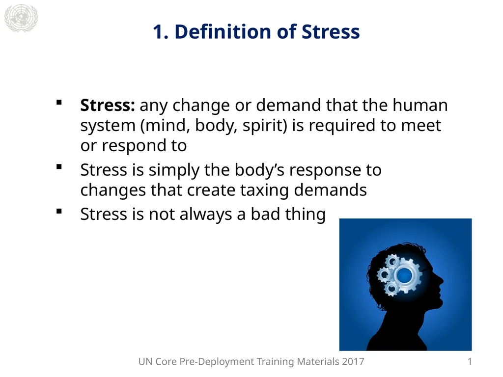 Module 3: Individual Peacekeeping Personnel - slide 6 of 22