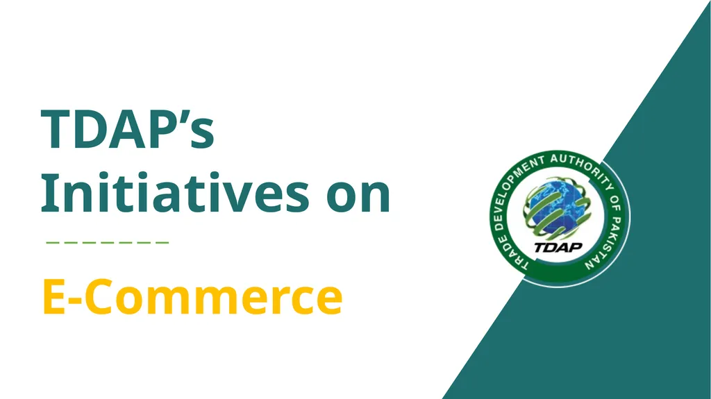 TDAP’s Initiatives on E-Commerce 1 Amazon Training - slide 1 of 23