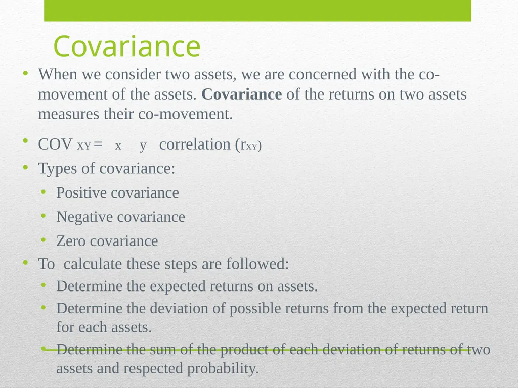 Markowitz Model Of Portfolio Selection Study - slide 10 of 18