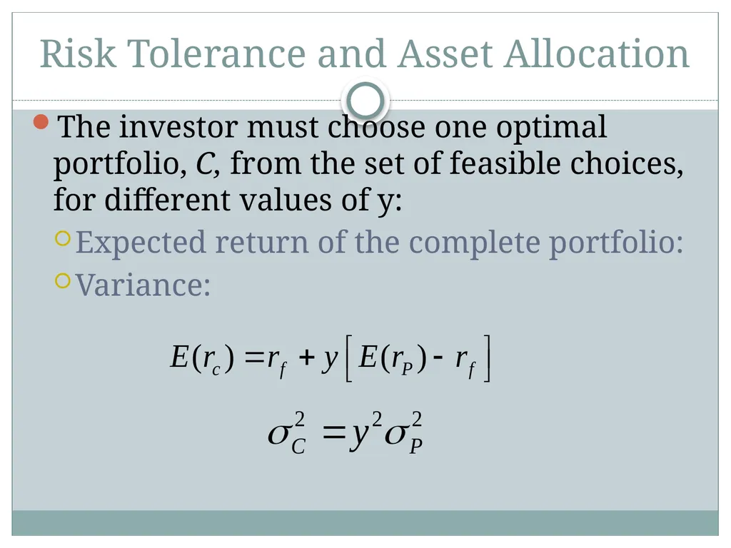 Risk Aversion and Capital Allocation to Risky - slide 11 of 18