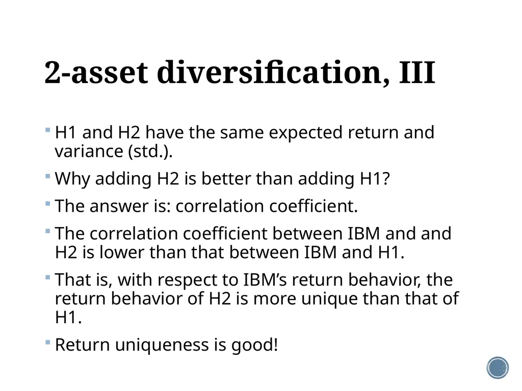 Chapter 11: The CAPM Corporate Finance Outline - slide 11 of 51