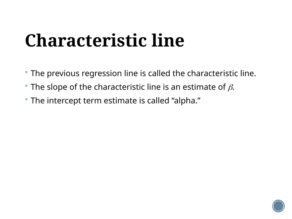 Chapter 11: The CAPM Corporate Finance Outline - slide 46 of 51