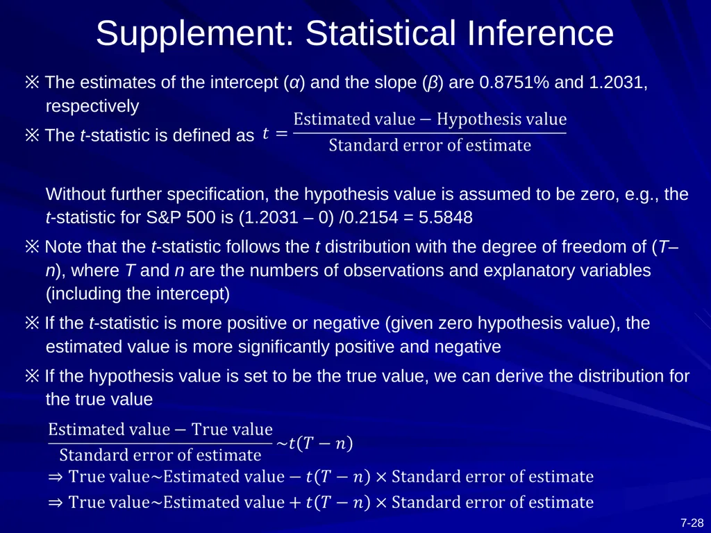 Capital Asset Pricing Model and Arbitrage Pricing - slide 28 of 52