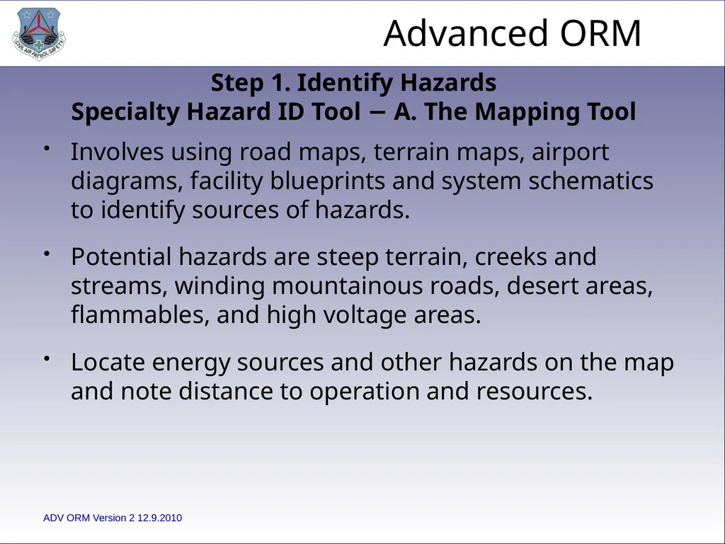 1 ADVANCED LEVEL OPERATIONAL RISK MANAGEMENT Civil - slide 28 of 65
