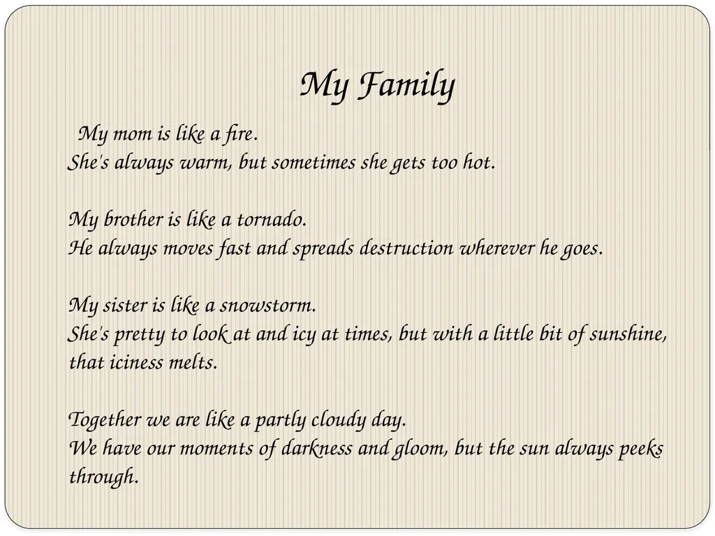Similes What are similes?? Similes are a way to - slide 19 of 20
