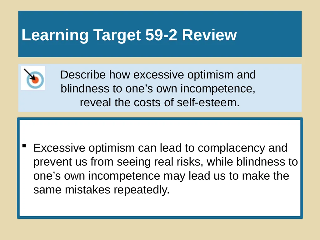 Unit 10 Personality Module 59 Exploring the Self - slide 38 of 41
