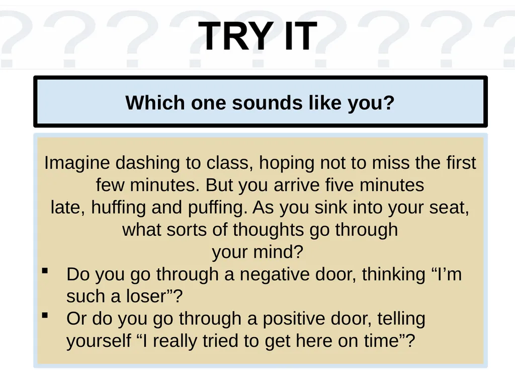 Unit 10 Personality Module 59 Exploring the Self - slide 17 of 41