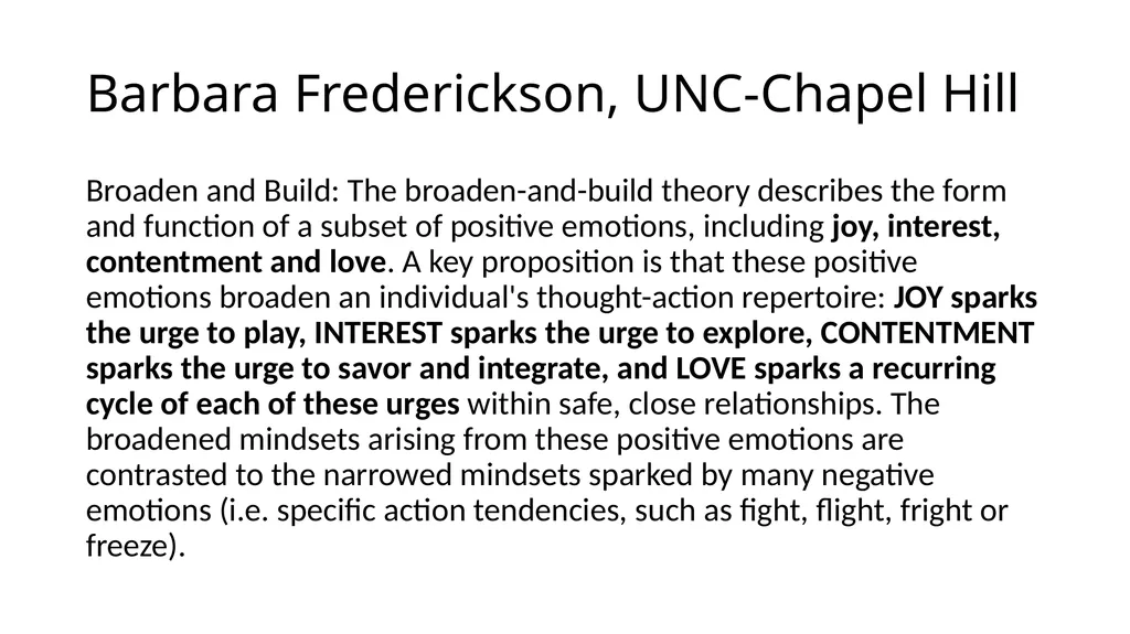 POSITIVE PSYCHOLOGY Applications for Resiliency - slide 31 of 52