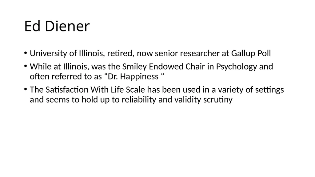 POSITIVE PSYCHOLOGY Applications for Resiliency - slide 45 of 52