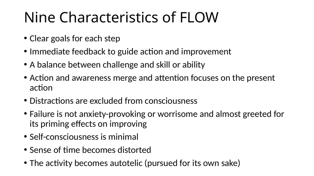 POSITIVE PSYCHOLOGY Applications for Resiliency - slide 18 of 52