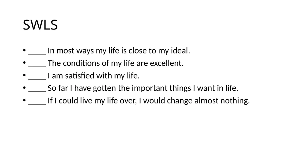 POSITIVE PSYCHOLOGY Applications for Resiliency - slide 47 of 52