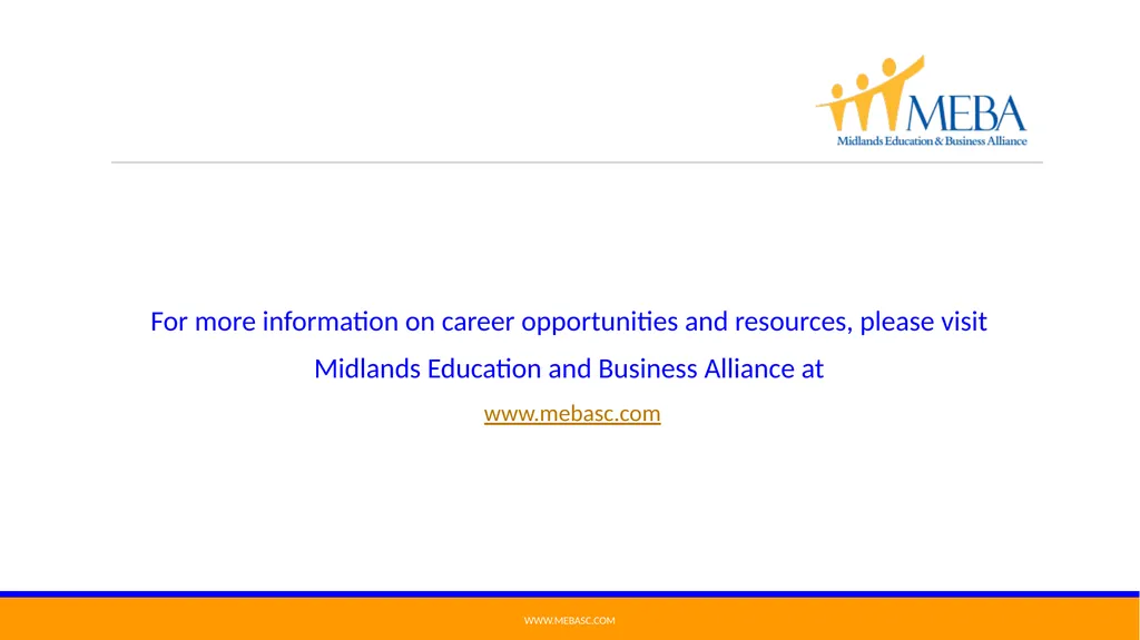 Got Soft Skills? READY, SET, CONNECT! MEBA’s - slide 11 of 11
