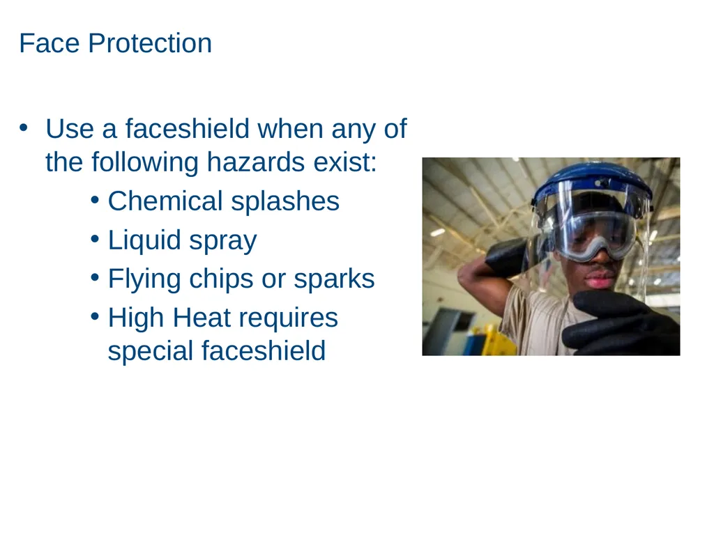 Personal Protective Equipment 1 Disclaimer - slide 21 of 62