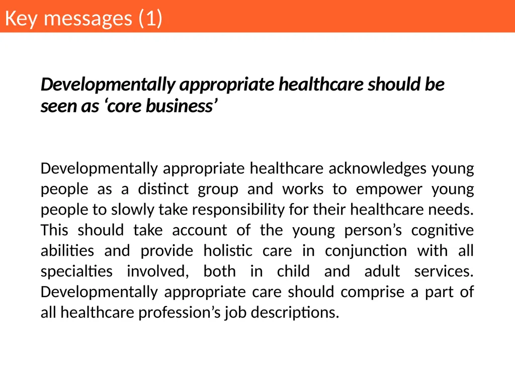 The Inbetweeners Key messages and recommendations - slide 7 of 24