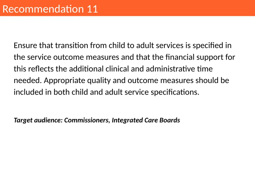 The Inbetweeners Key messages and recommendations - slide 22 of 24