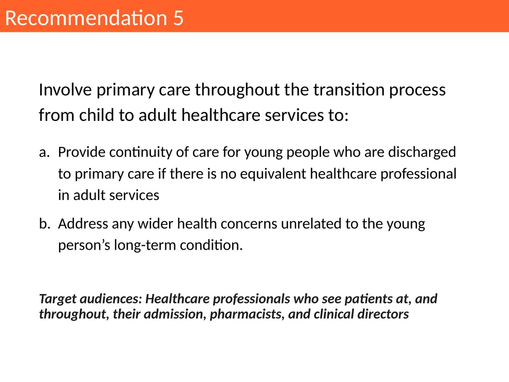 The Inbetweeners Key messages and recommendations - slide 16 of 24