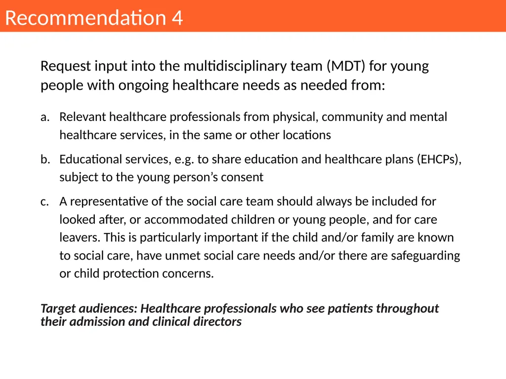 The Inbetweeners Key messages and recommendations - slide 15 of 24