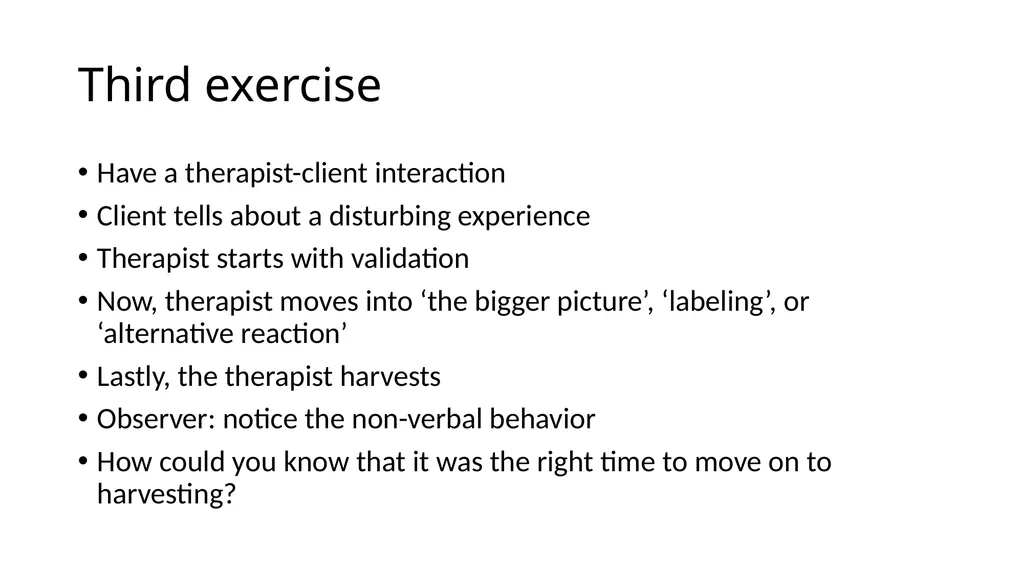 Working with Difficult Moments: Behaviorally - slide 21 of 38