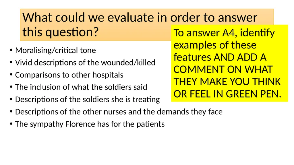 GCSE English Language Paper 2 Preparation - slide 25 of 29