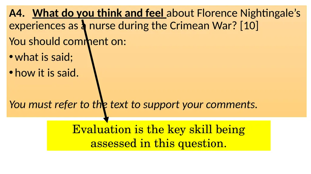 GCSE English Language Paper 2 Preparation - slide 24 of 29
