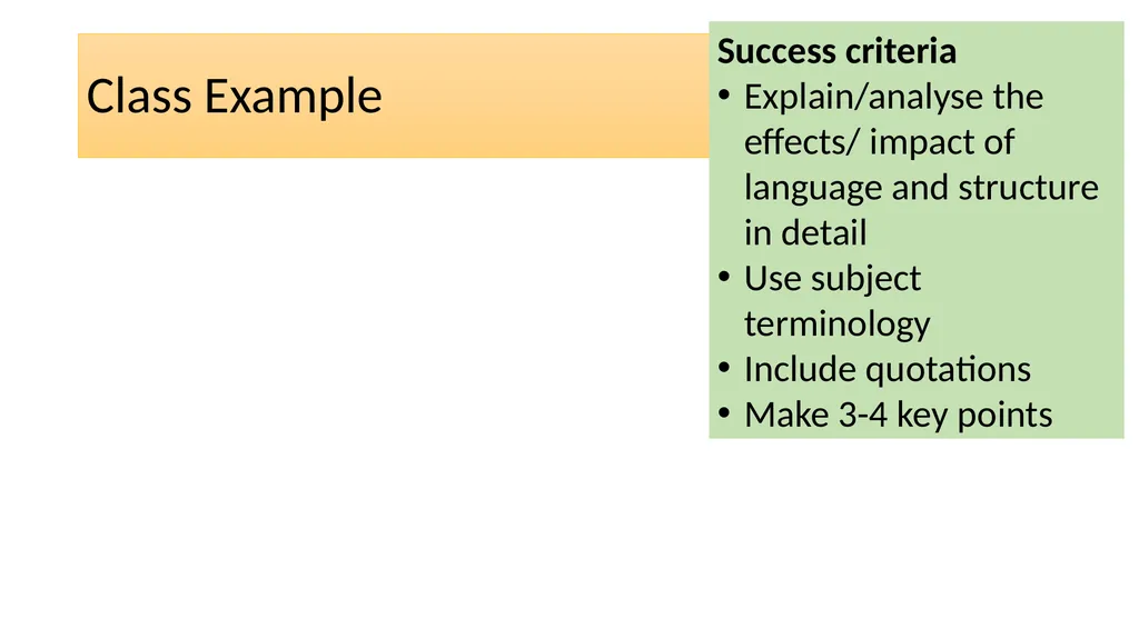 GCSE English Language Paper 2 Preparation - slide 28 of 29