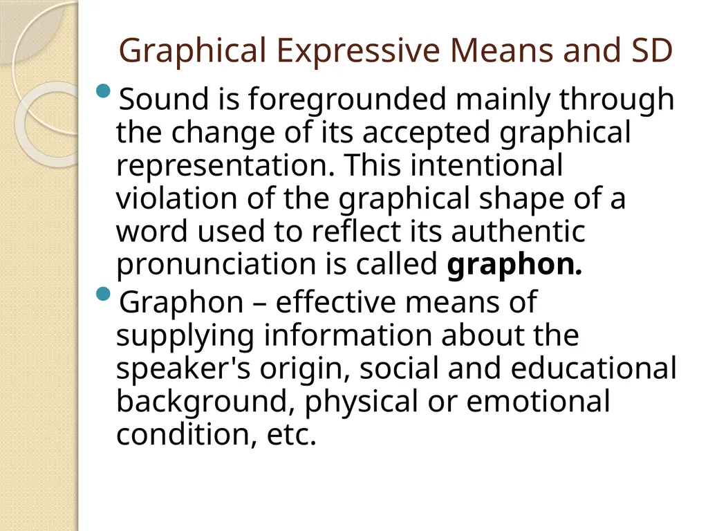 Expressive Means and Stylistic Devices. Phonetic - slide 10 of 13