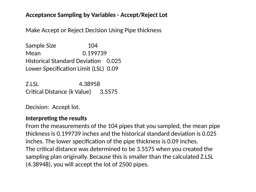Part 6 The Acceptance-Sampling INTRODUCTION - slide 17 of 17
