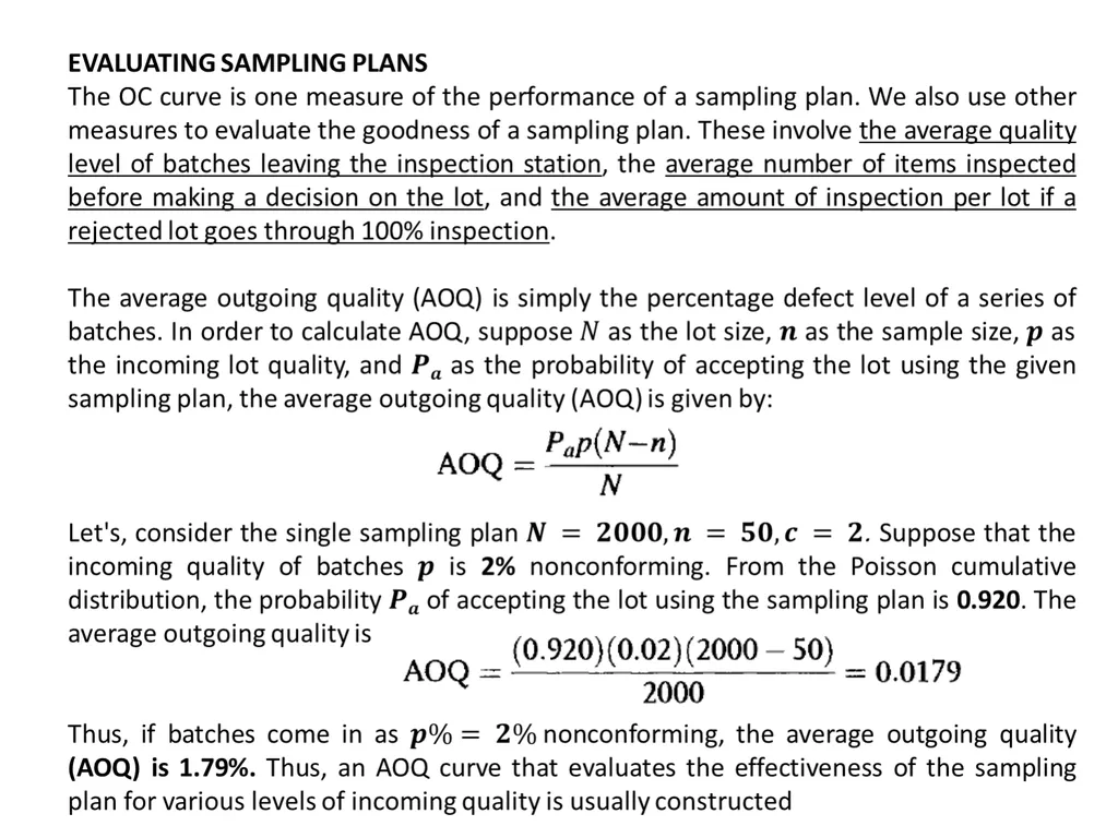 Part 6 The Acceptance-Sampling INTRODUCTION - slide 6 of 17