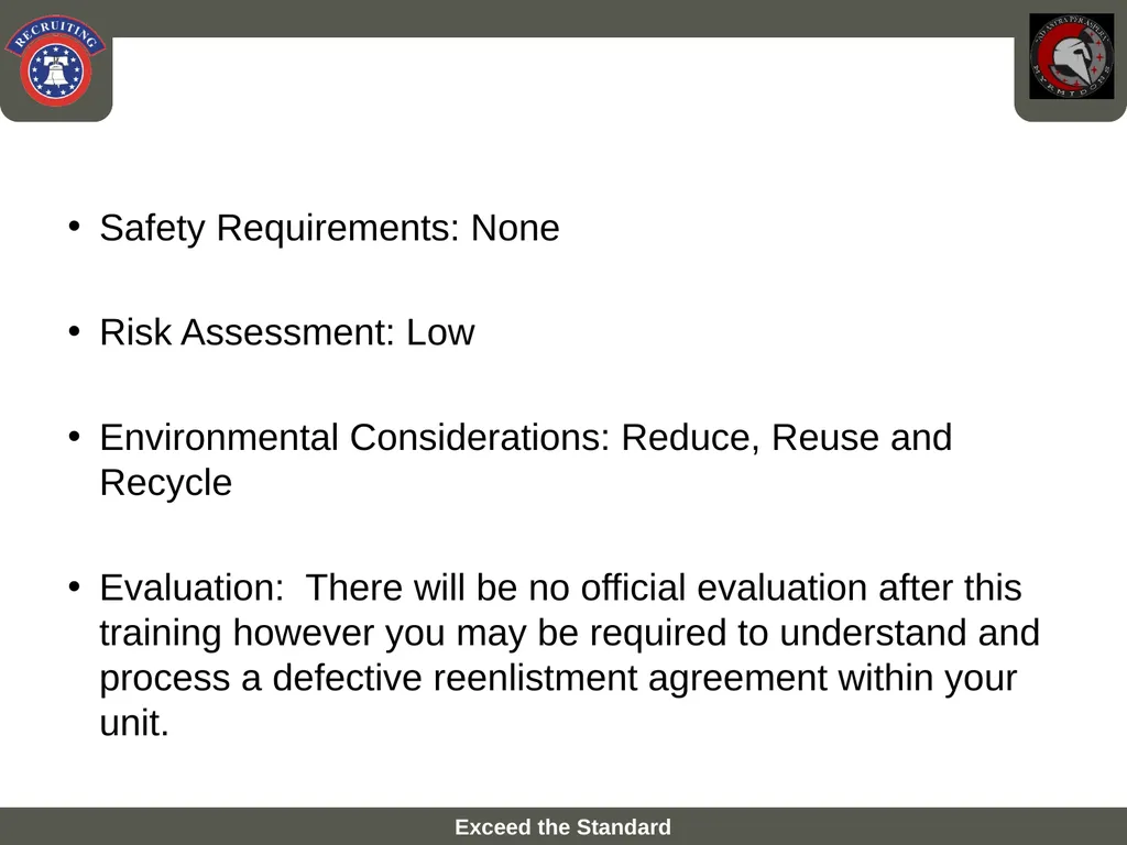 Process a Defective Reenlistment Agreement SSG - slide 3 of 12