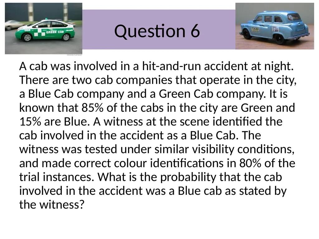 Conditional Probability AS91585 The language of - slide 53 of 80