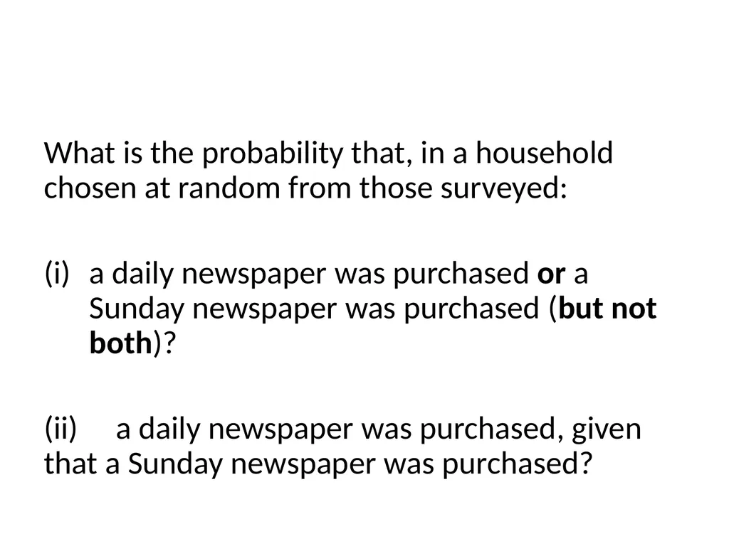 Conditional Probability AS91585 The language of - slide 65 of 80