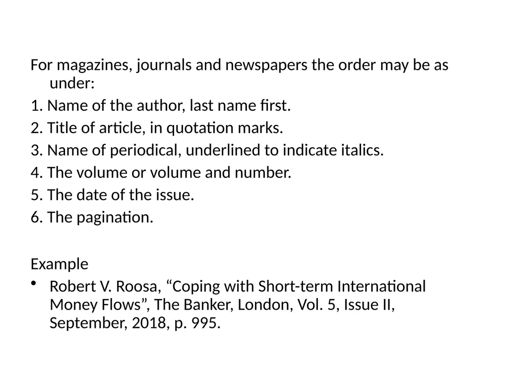 REPORT WRITING Academic and research report - slide 20 of 45