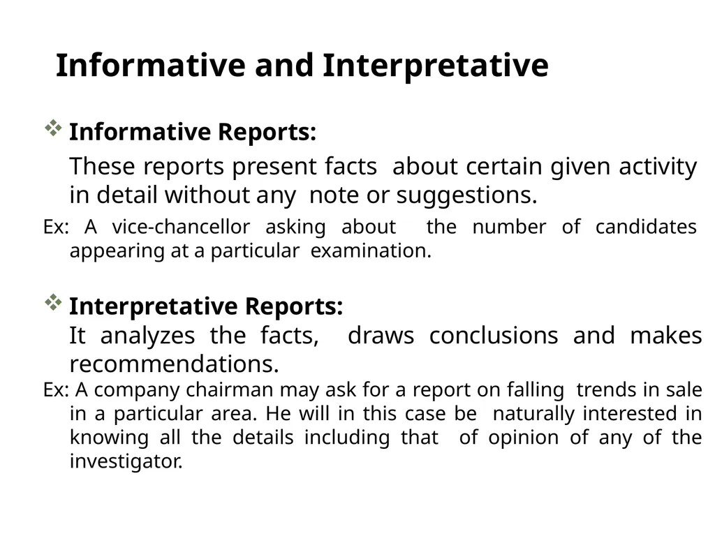 REPORT WRITING Academic and research report - slide 11 of 45