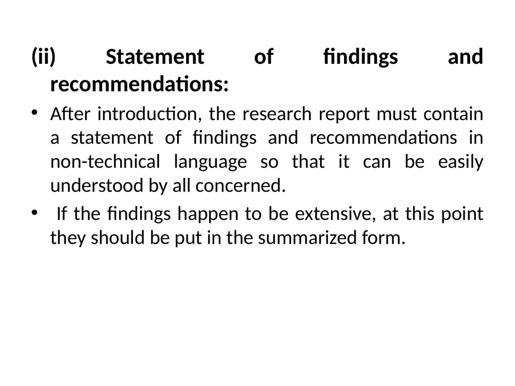 REPORT WRITING Academic and research report - slide 26 of 45