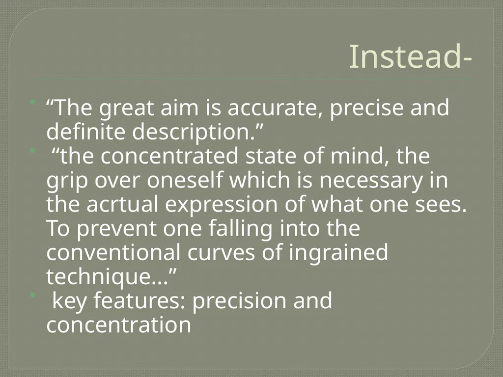 Imagism LIT 3101 Overview Origins Aesthetic - slide 9 of 26