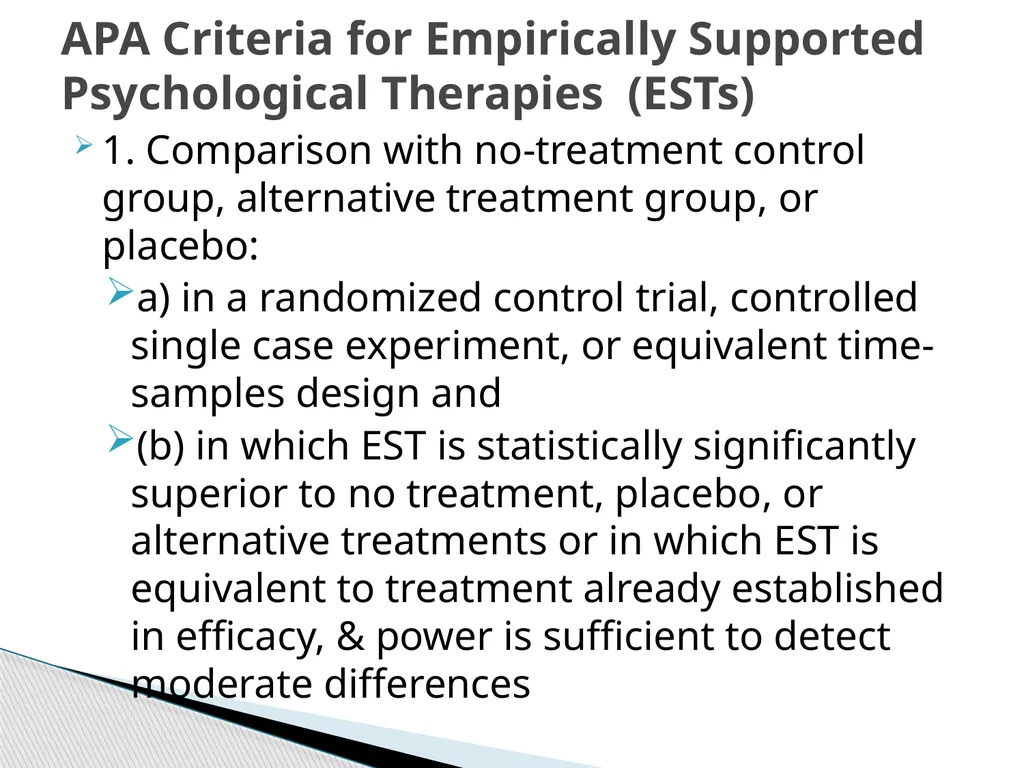 Evidence Based Social Work Practice (EBSWP) - slide 90 of 114