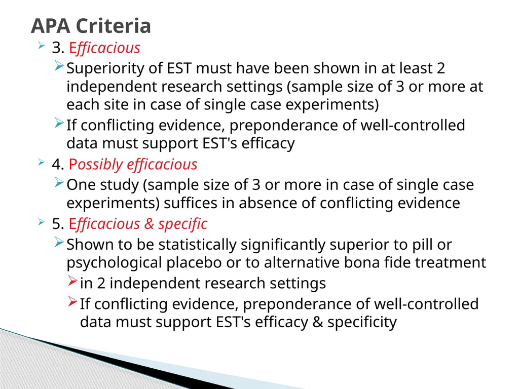 Evidence Based Social Work Practice (EBSWP) - slide 92 of 114