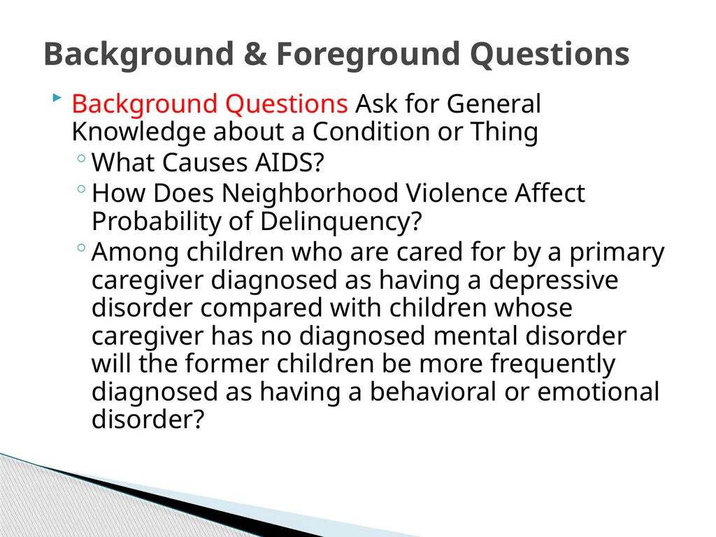 Evidence Based Social Work Practice (EBSWP) - slide 38 of 114
