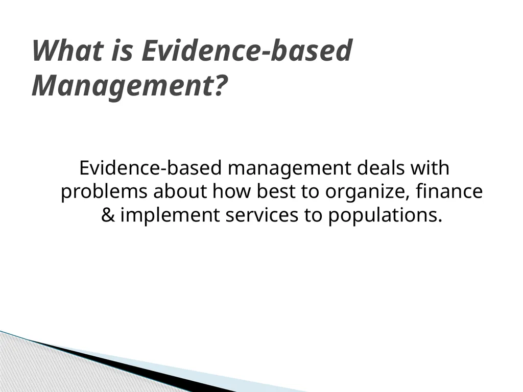 Evidence Based Social Work Practice (EBSWP) - slide 9 of 114